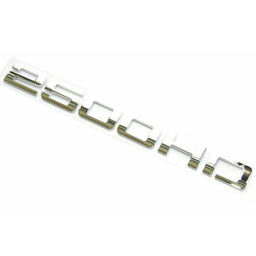 Chevrolet Silverado 2500HD Emblem - 2500HD Chrome 2pcs