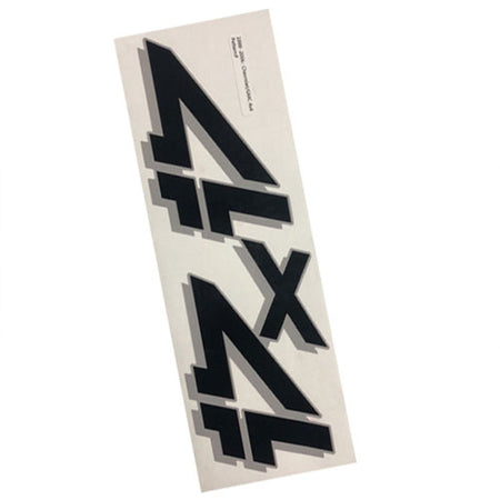 Chevrolet Silverado 4x4 decals Sticker set of 2