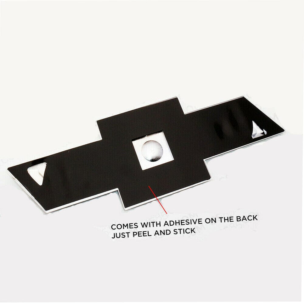 Chevrolet Silverado Black Bowtie Tailgate Emblem 22786435