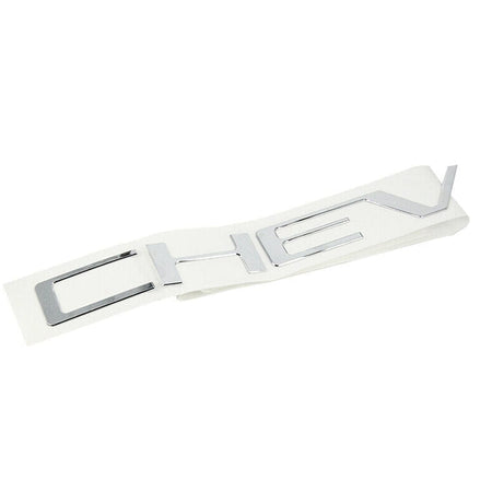 Chevrolet Silverado Emblem Rear tailgate Letters Insert Silver