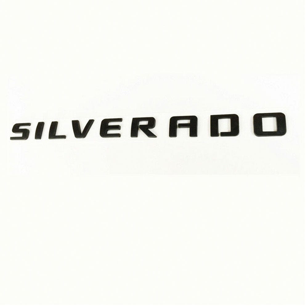 Chevrolet Silverado Emblem - Silverado Letter Chrome 15129652