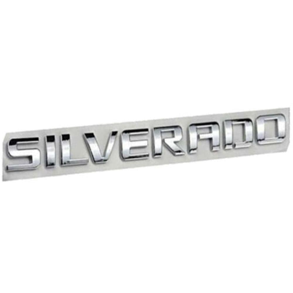 Chevrolet Silverado Emblem - Silverado Letter Chrome 15129652
