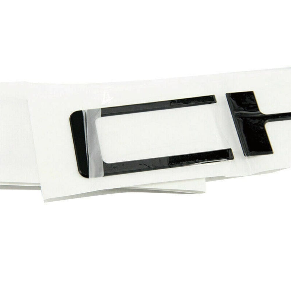 Chevrolet Silverado Emblems Rear tailgate Letters Insert Nameplate Black