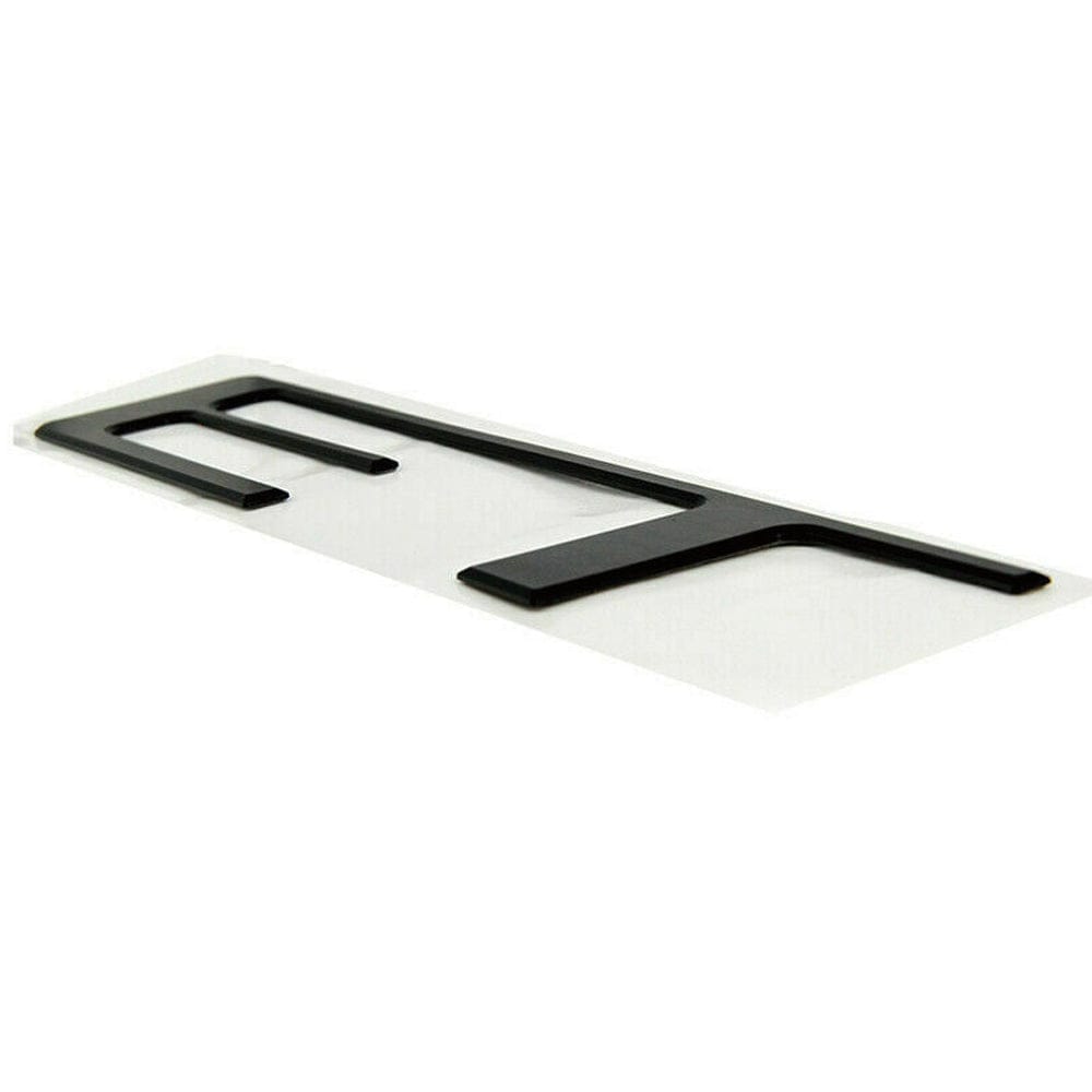 Chevrolet Silverado Emblems Rear tailgate Letters Insert Nameplate Black