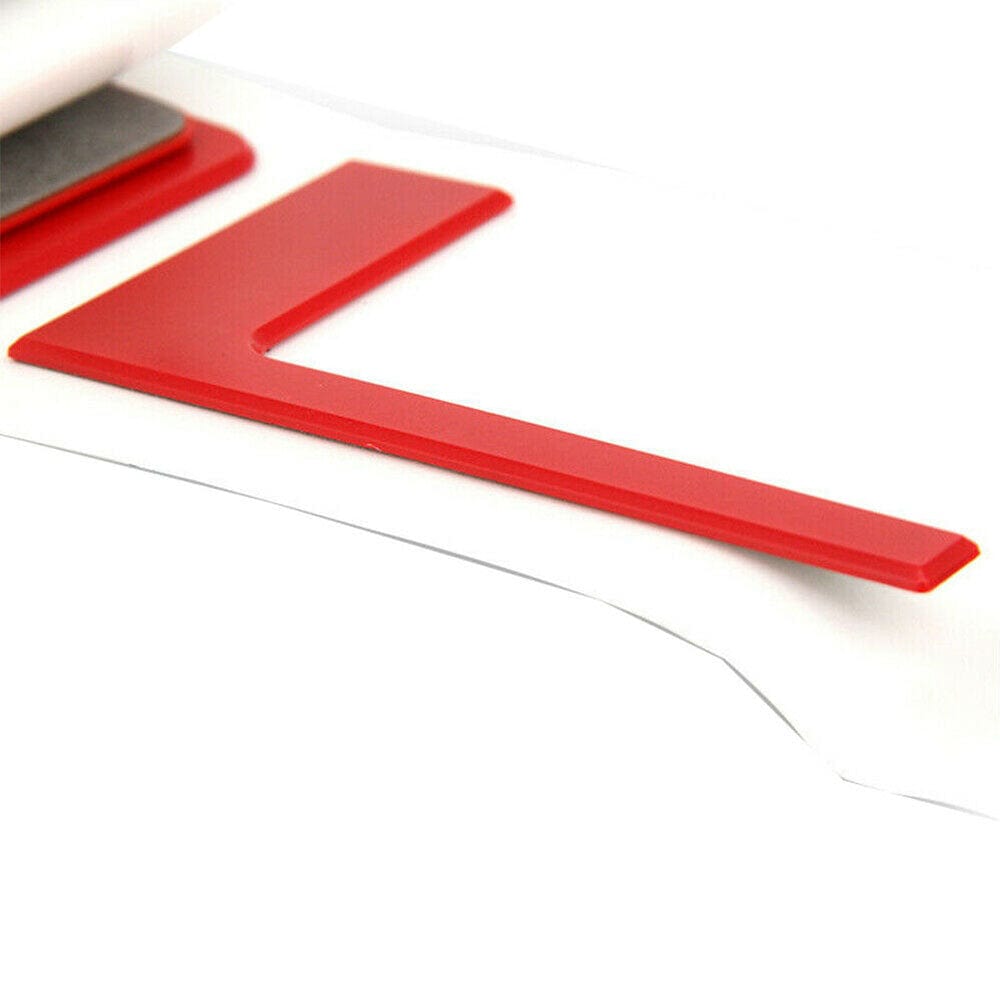 Chevrolet Silverado Emblems Rear tailgate Letters Insert Nameplate Red