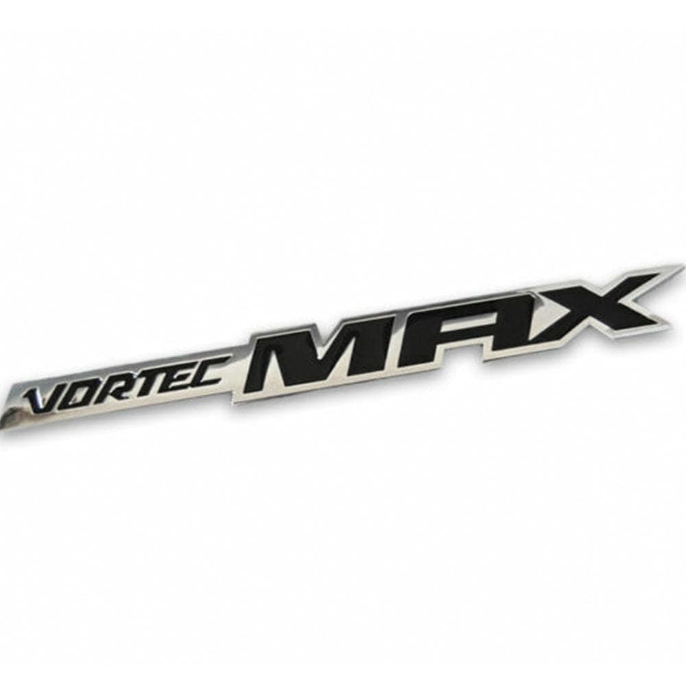 Chevrolet Silverado Vortec Max Emblem Chrome Black