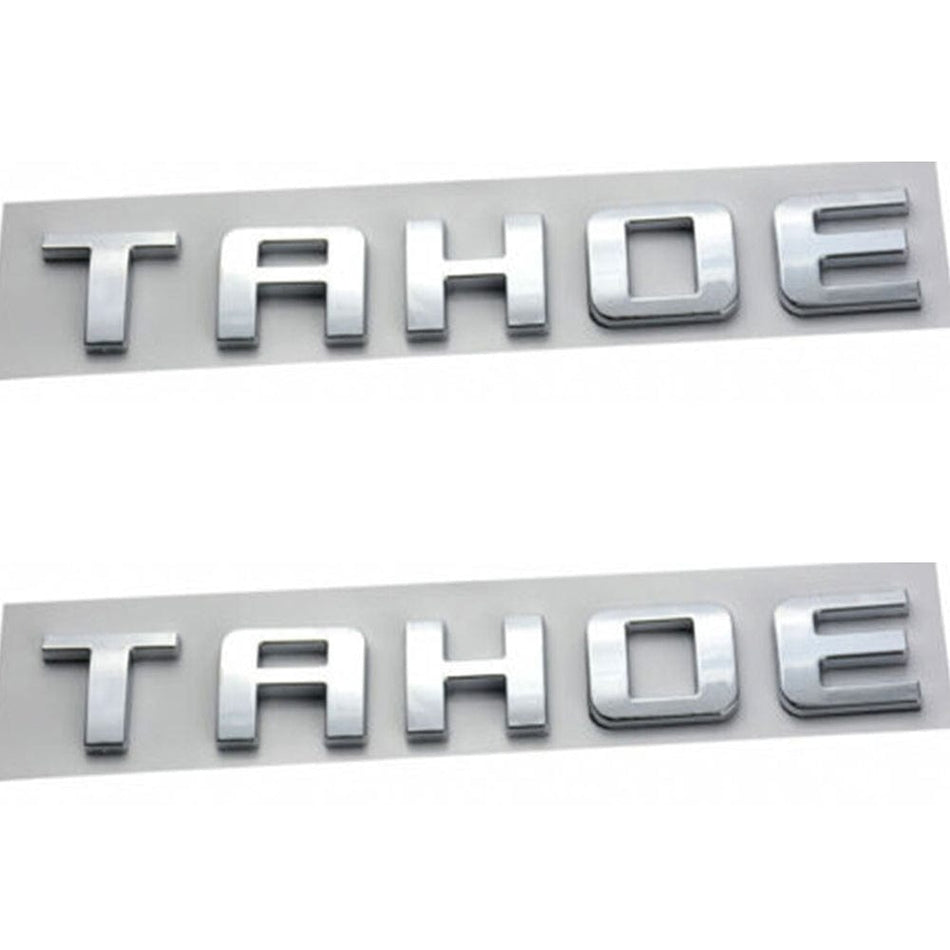 Chevrolet TAHOE Emblem kit Letter Chrome 15825693