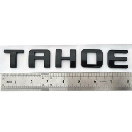 Chevrolet TAHOE Emblem kit Letter Matte Black 15825693