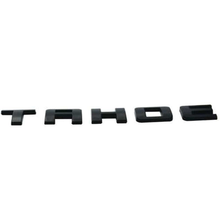 Chevrolet TAHOE Emblem kit Letter Matte Black 15825693