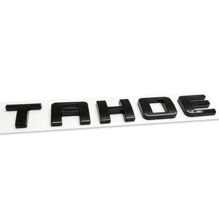 Chevrolet TAHOE Emblem Letter Glossy Black 15825693