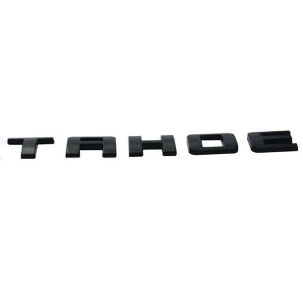 Chevrolet TAHOE Emblem Letter Matte Black 15825693
