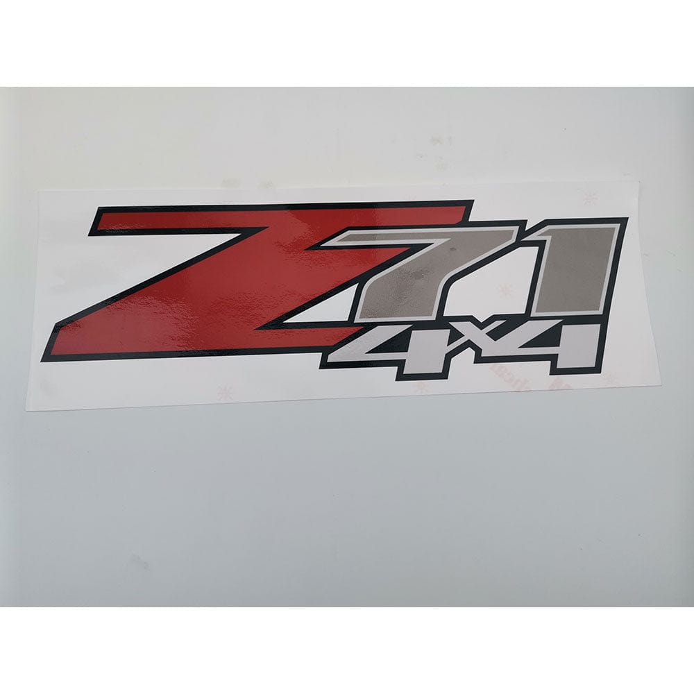 Chevy Silverado GMC Sierra Z71 4x4  Sticker Decal 2pc