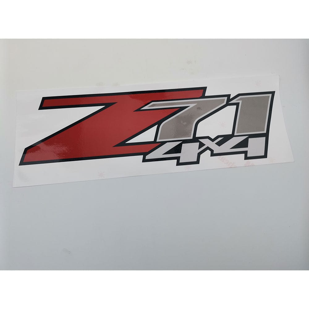 Chevy Silverado GMC Sierra Z71 4x4  Sticker Decal 2pc