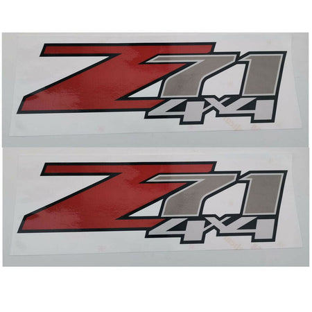 Chevy Silverado GMC Sierra Z71 4x4  Sticker Decal 2pc