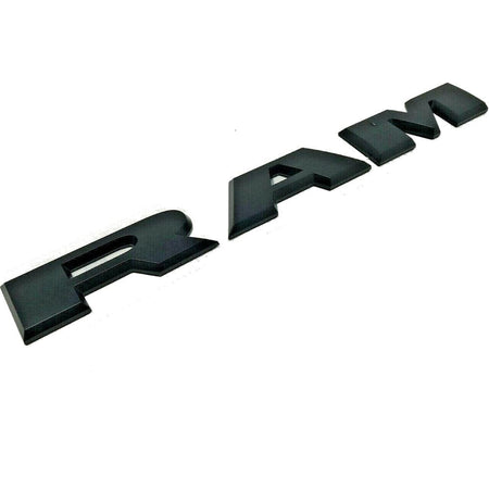 Dodeg RAM Emblem Letter Black