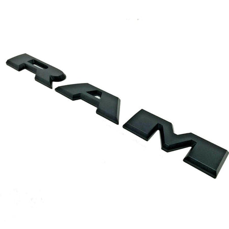 Dodeg RAM Emblem Letter Black