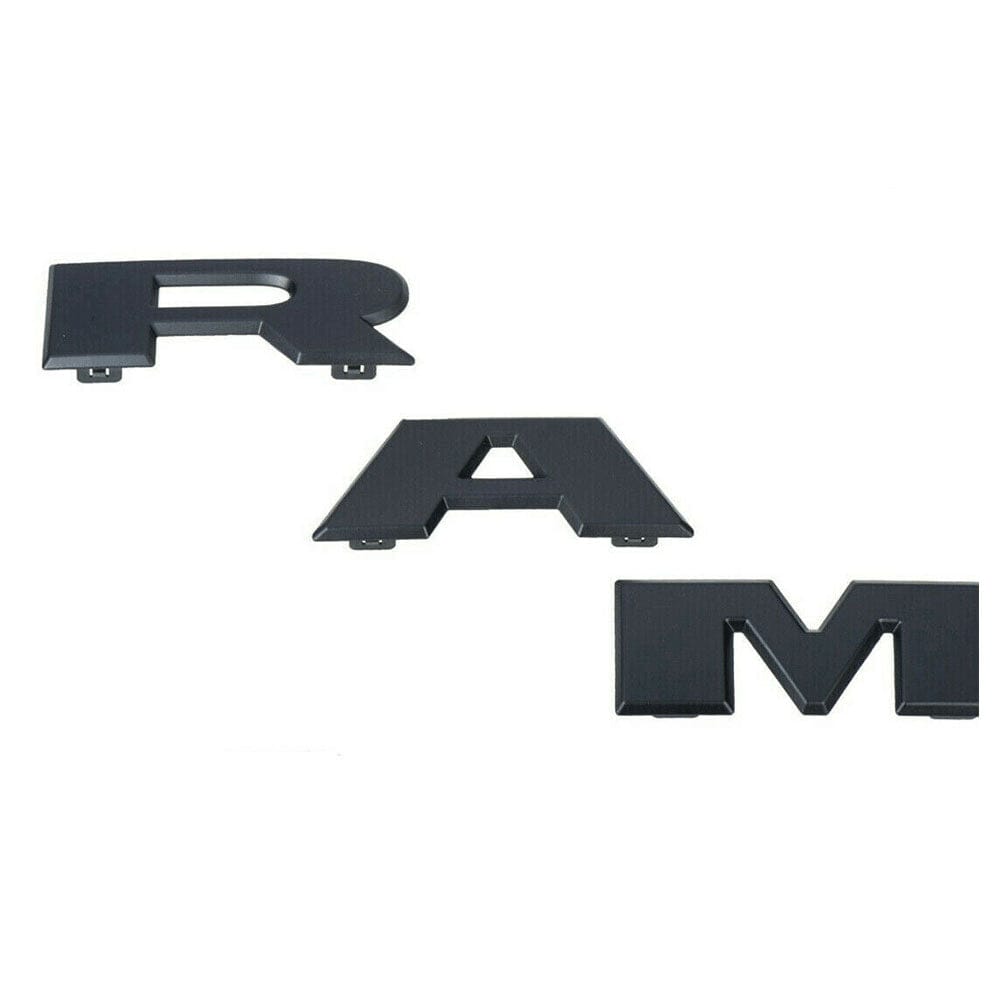 Dodge RAM 1500 Emblem Front Grille Black 68298470AA