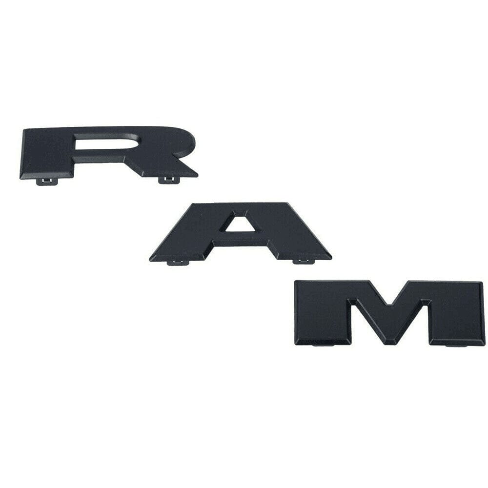 Dodge RAM 1500 Emblem Front Grille Black 68298470AA
