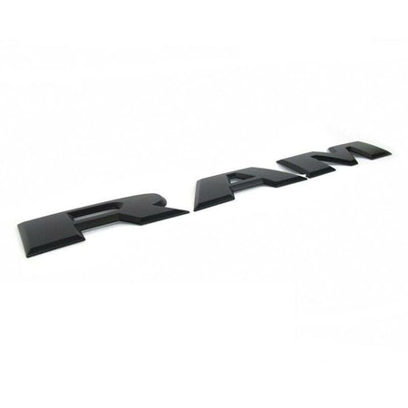 Dodge Ram 1500 Emblem Tailgate Letters Black 68245564AD, 68245565AD, 68245566AD