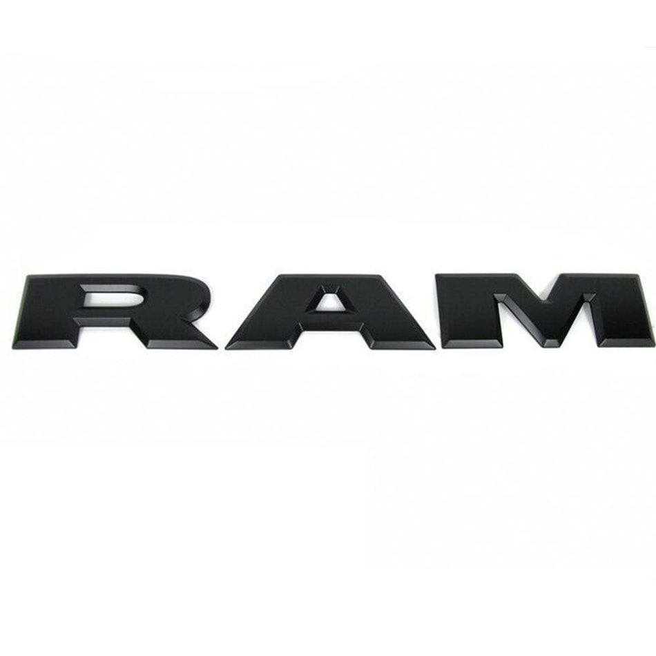 Dodge Ram 1500 Emblem Tailgate Letters Black 68245564AD, 68245565AD, 68245566AD
