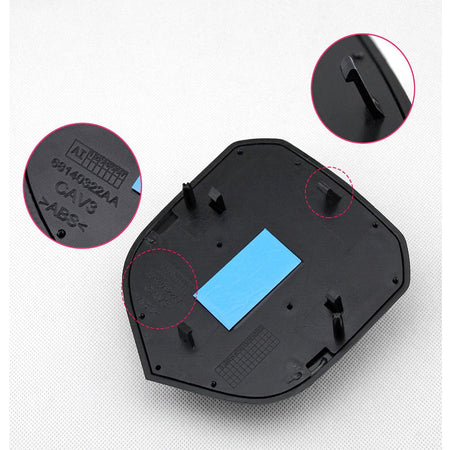 Dodge Ram Emblem Front Hood Grille Black 68140322aa