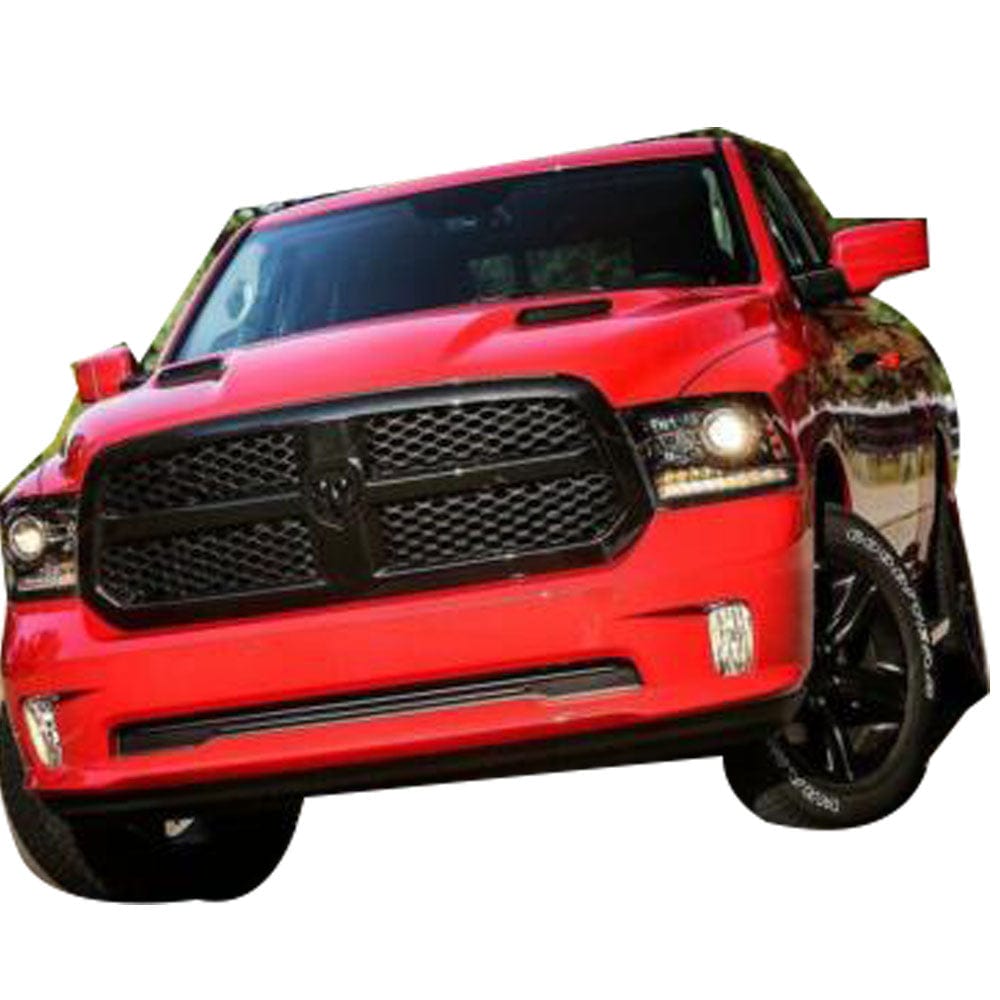 Dodge Ram Emblem Front Hood Grille Glossy Black 68140322AA