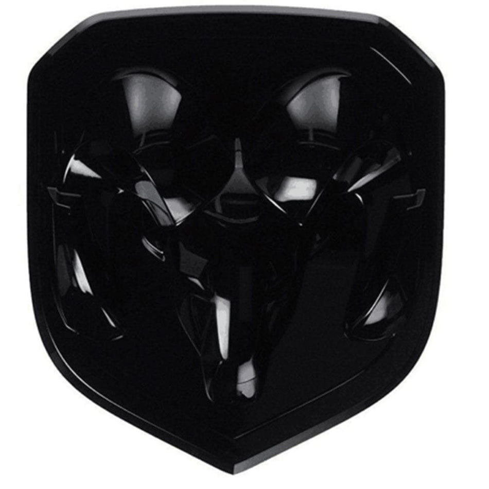 Dodge Ram Emblem Front Hood Grille Glossy Black 68140322AA