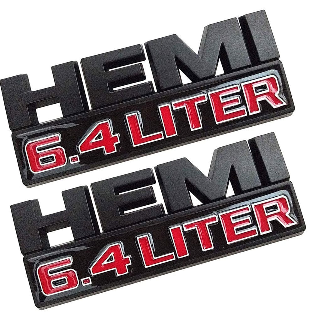 Dodge RAM Emblem kit - Grille Tailgate 2500 4X4 6.4 Liter HEMI Emblem