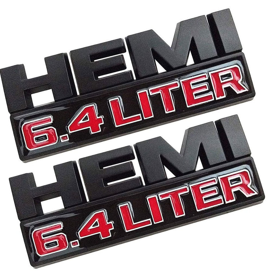 Dodge RAM Emblem kit - Grille Tailgate 2500 4X4 6.4 Liter HEMI Emblem
