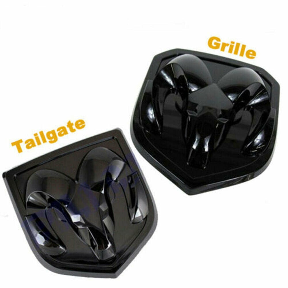 Dodge Ram Emblem kit - Grille Tailgate Ram 2500HD Cummins 4X4 7pcs