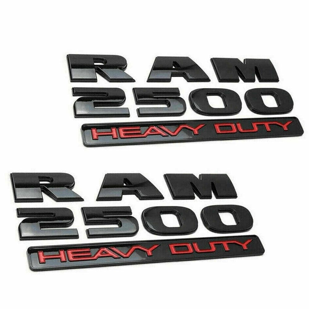Dodge Ram Emblem kit - Grille Tailgate Ram 2500HD Cummins 4X4