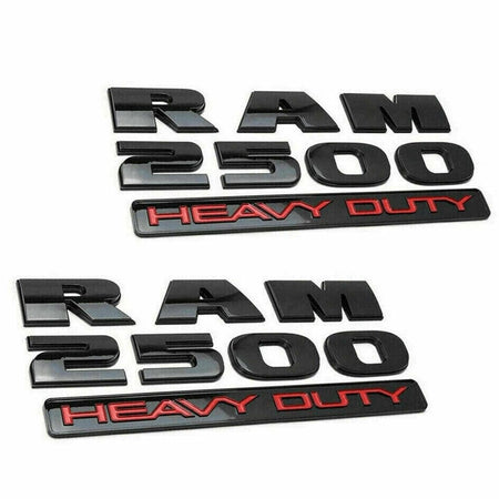 Dodge Ram Emblem kit - Grille Tailgate Ram 2500HD Cummins 4X4