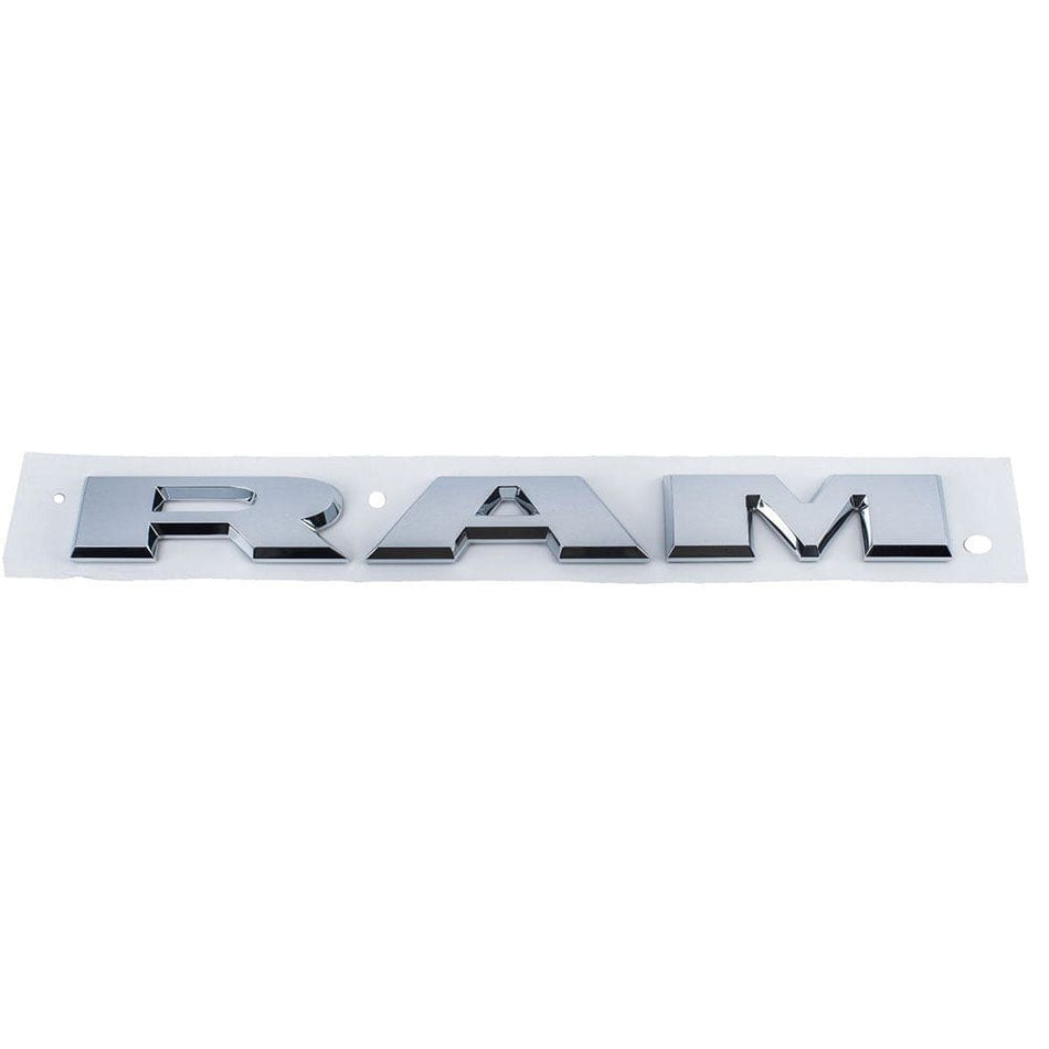 Dodge RAM Emblem Letter Chrome