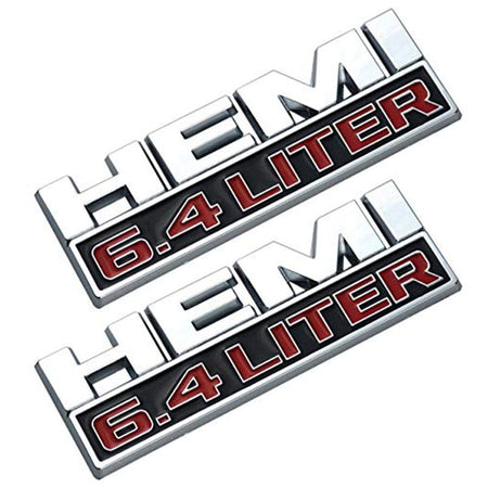 Dodge Ram HEMI 6.4 LITER Emblem 68154708AB