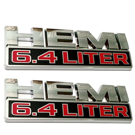 Dodge Ram HEMI 6.4 LITER Emblem 68154708AB