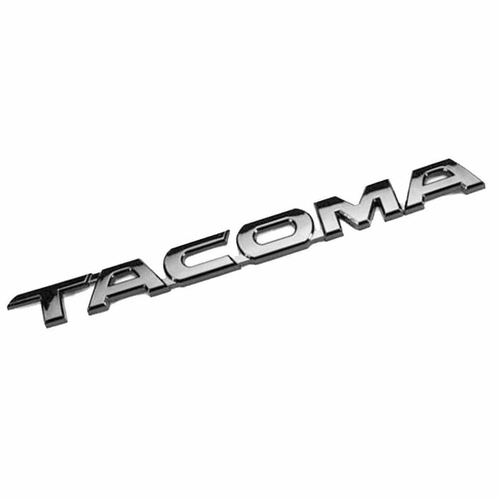 Fits 2016-2019 Toyota Tacoma New TRD Pro Factory Black Tacoma Emblem