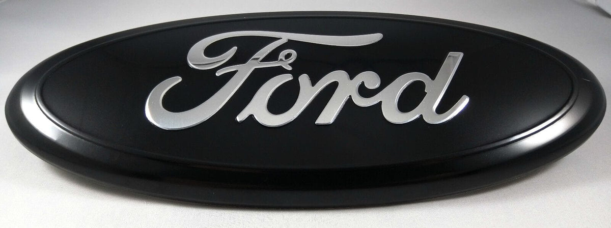 Ford 7" Black Oval Emblem - F150 2004-2014 Tailgate Badge USA Seller