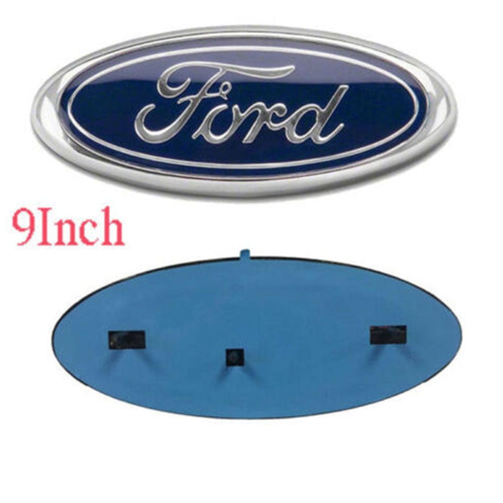 Ford 9'' Emblem Badge AA8Z-9942528-A - Front Grill Logo Replacement