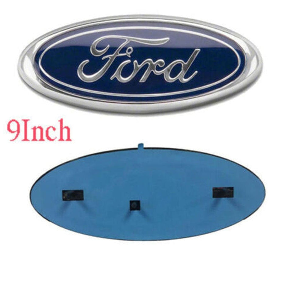 Ford 9'' Emblem Badge AA8Z-9942528-A - Front Grill Logo Replacement