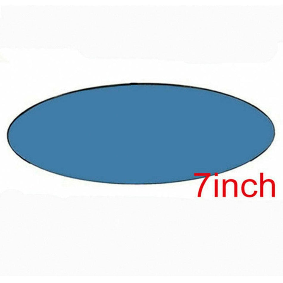 Ford Emblem 7" Rear Tailgate Oval American Flag Red