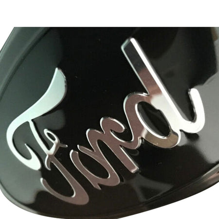 Ford Emblem 9'' Oval Black 9L5Z-9942528-A
