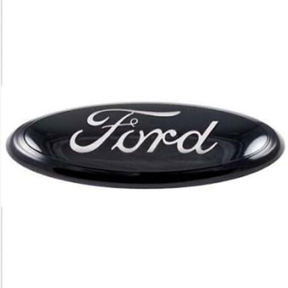 Ford Emblem 9'' Oval Black 9L5Z-9942528-A