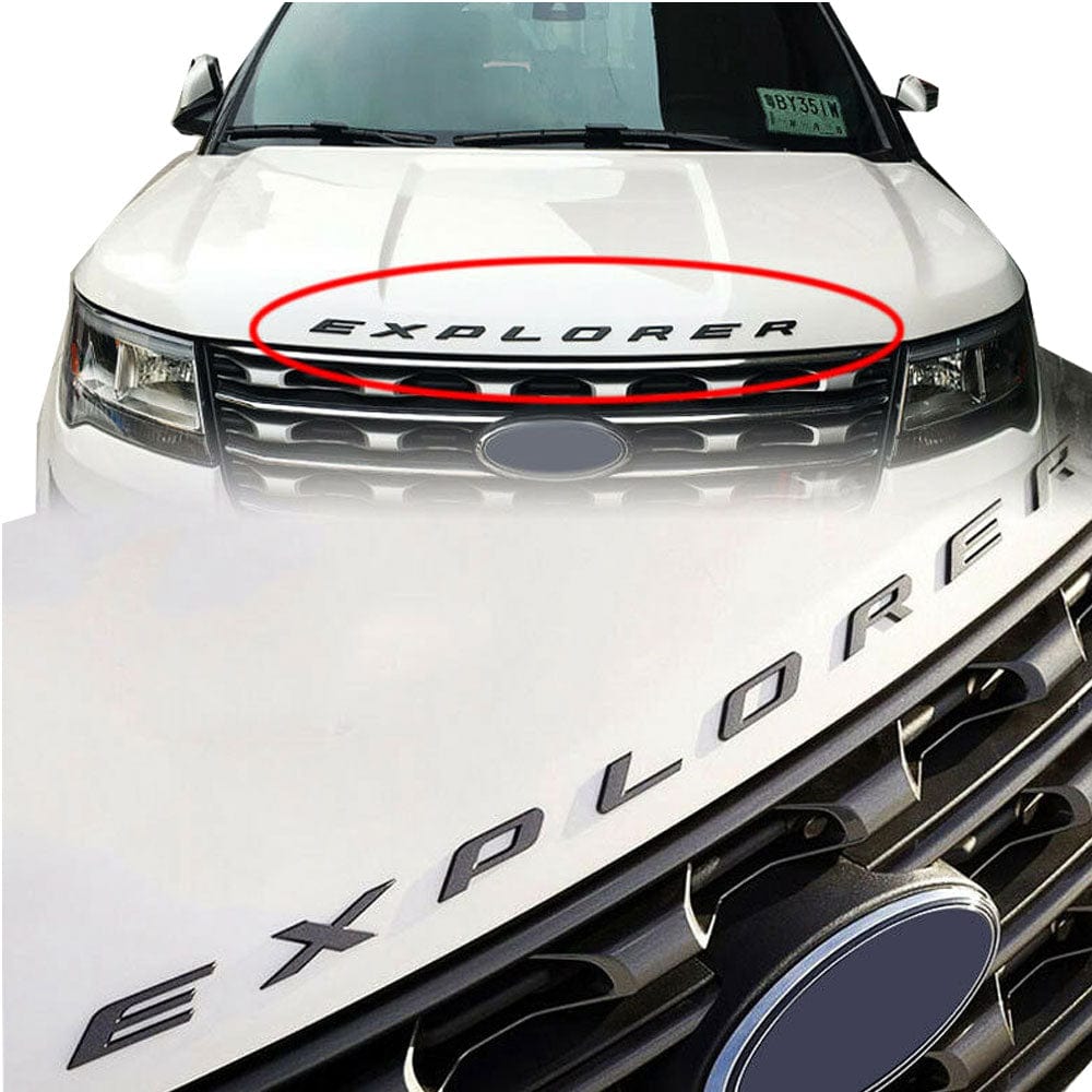 Ford Explore Emblem Front Hood Letters DB5Z-5842528-A