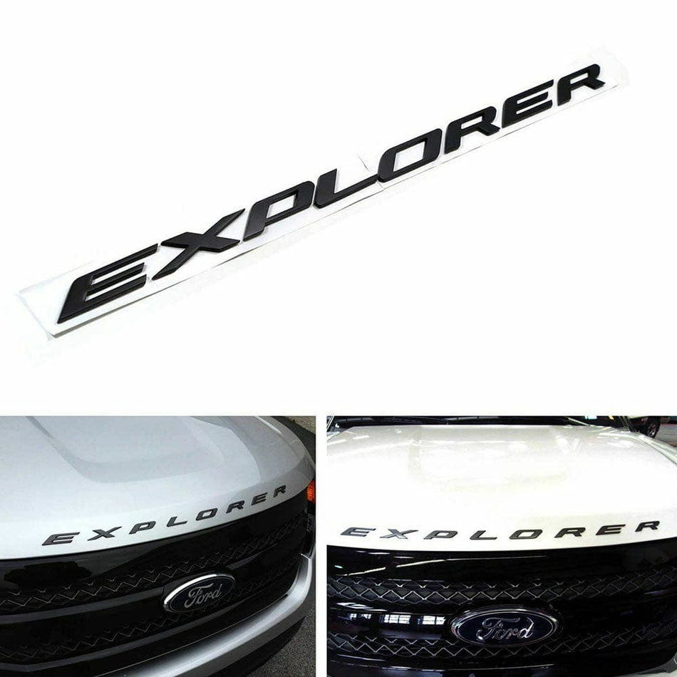 Ford Explore Emblem Front Hood Letters DB5Z-5842528-A
