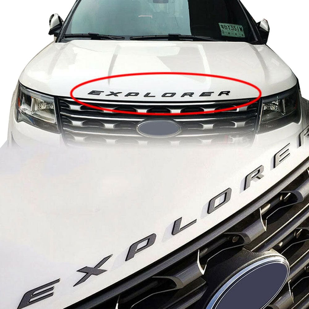 Ford Explorer Emblem Front Hood Letters DB5Z-5842528-A