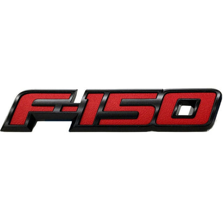 Ford F-150 Emblem Rear Tailgate Black Red CL3Z-9942528-A
