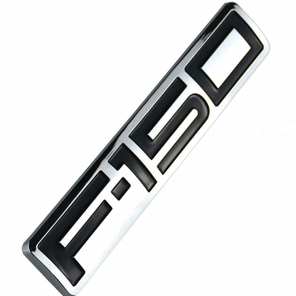 Ford F-150 Emblem Tailgate - 4L3Z-16720-AA Chrome Black