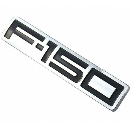 Ford F-150 Emblem Tailgate - 4L3Z-16720-AA Chrome Black