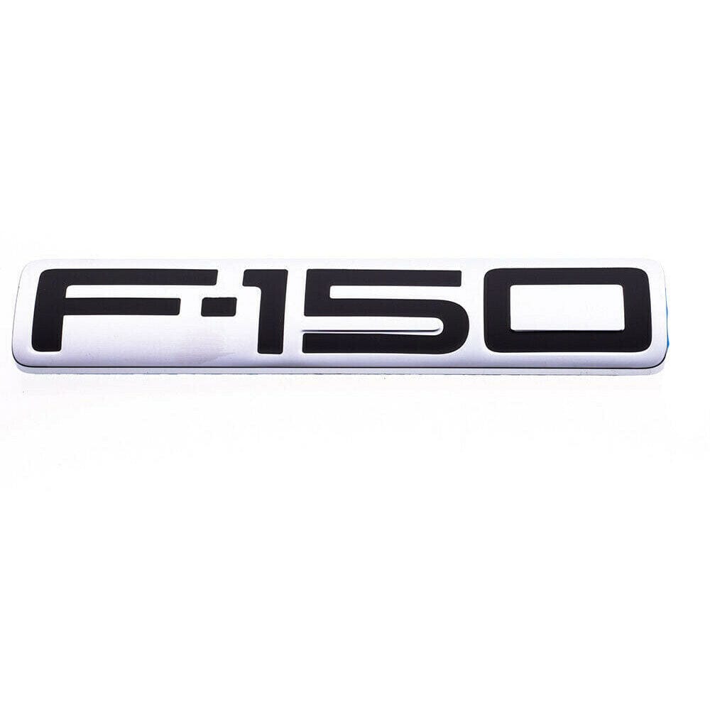 Ford F-150 Emblem Tailgate - 4L3Z-16720-AA Chrome Black