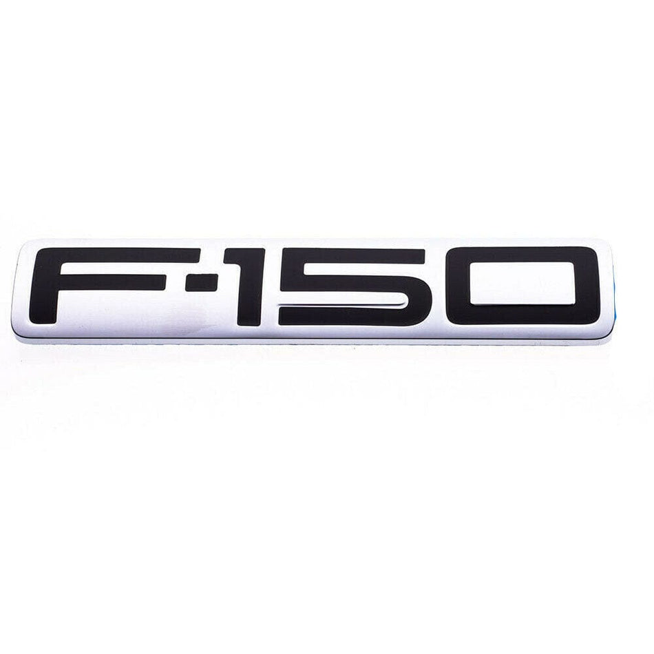 Ford F-150 Emblem Tailgate - 4L3Z-16720-AA Chrome Black